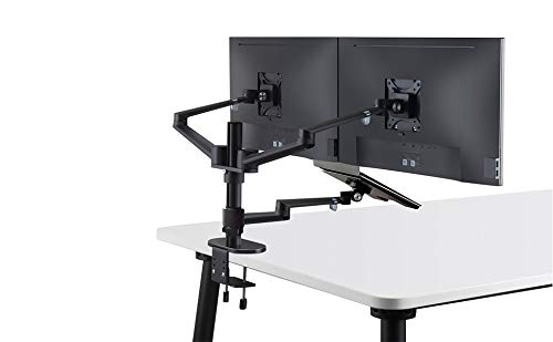 4-Arm Height Adjustable Laptop & Monitor Stand - Fits 10-17