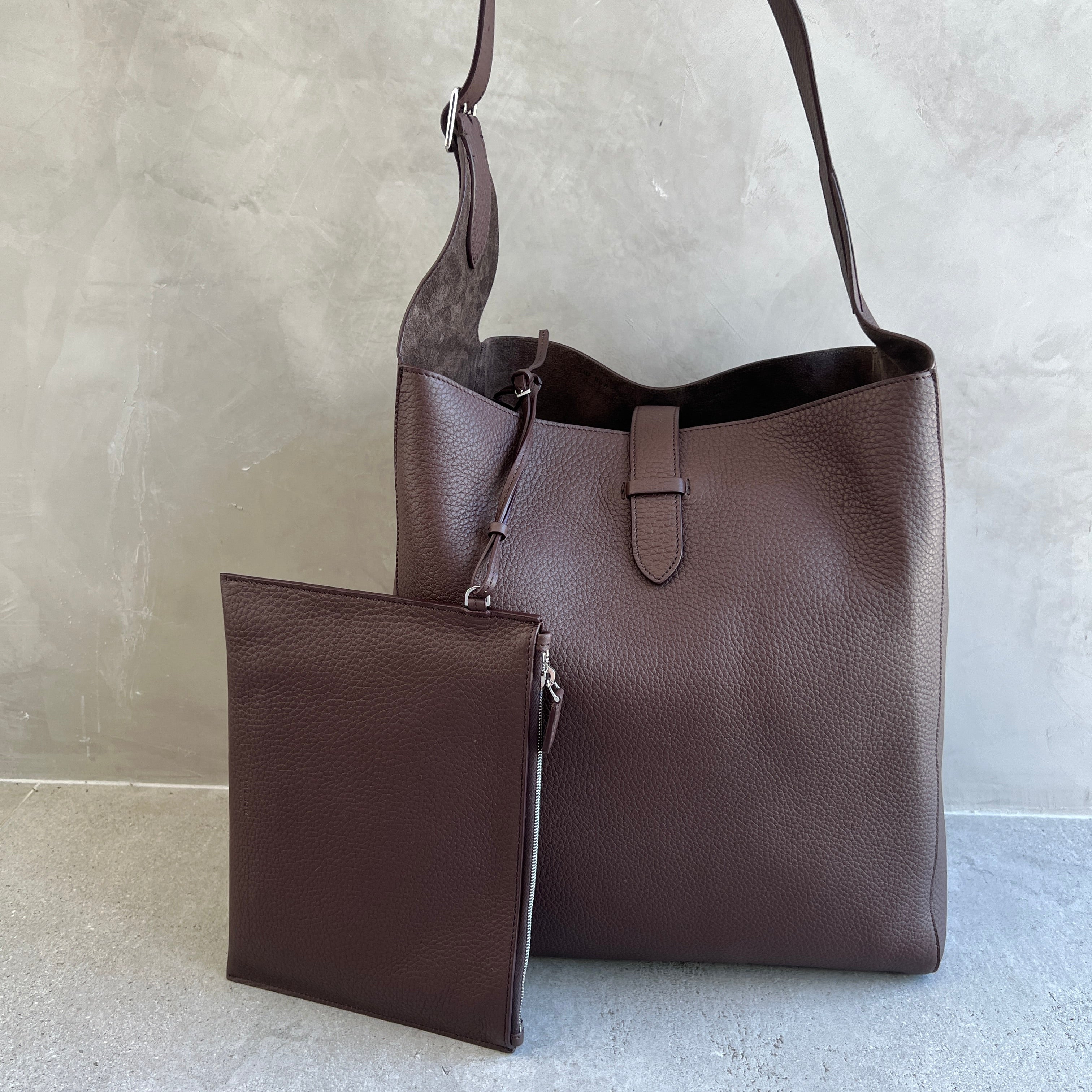 Stylish Blake Hobo Handbag in Rich Acajou Brown - Perfect for Work, Travel & Everyday Use
