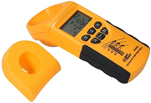 AR600E Digital Handheld Ultrasonic Cable Height Meter Tester - 3-23m Range for Accurate Height Measurement - Perfect for Construction, Surveying, and Utility Maintenance