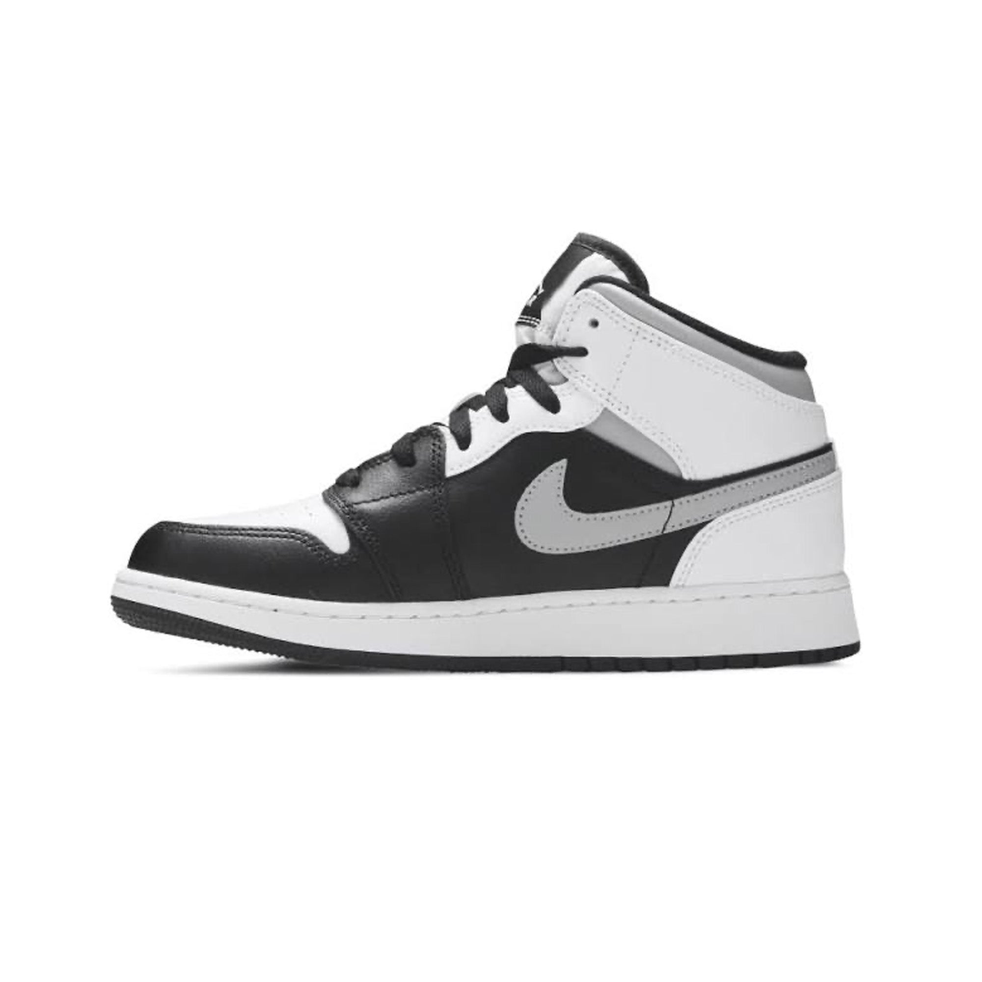 Air Jordan 1 Mid 'White Shadow' Men's Basketball Shoes - Retro Style Sneakers for Casual Wear, Street Fashion & Sports Performance