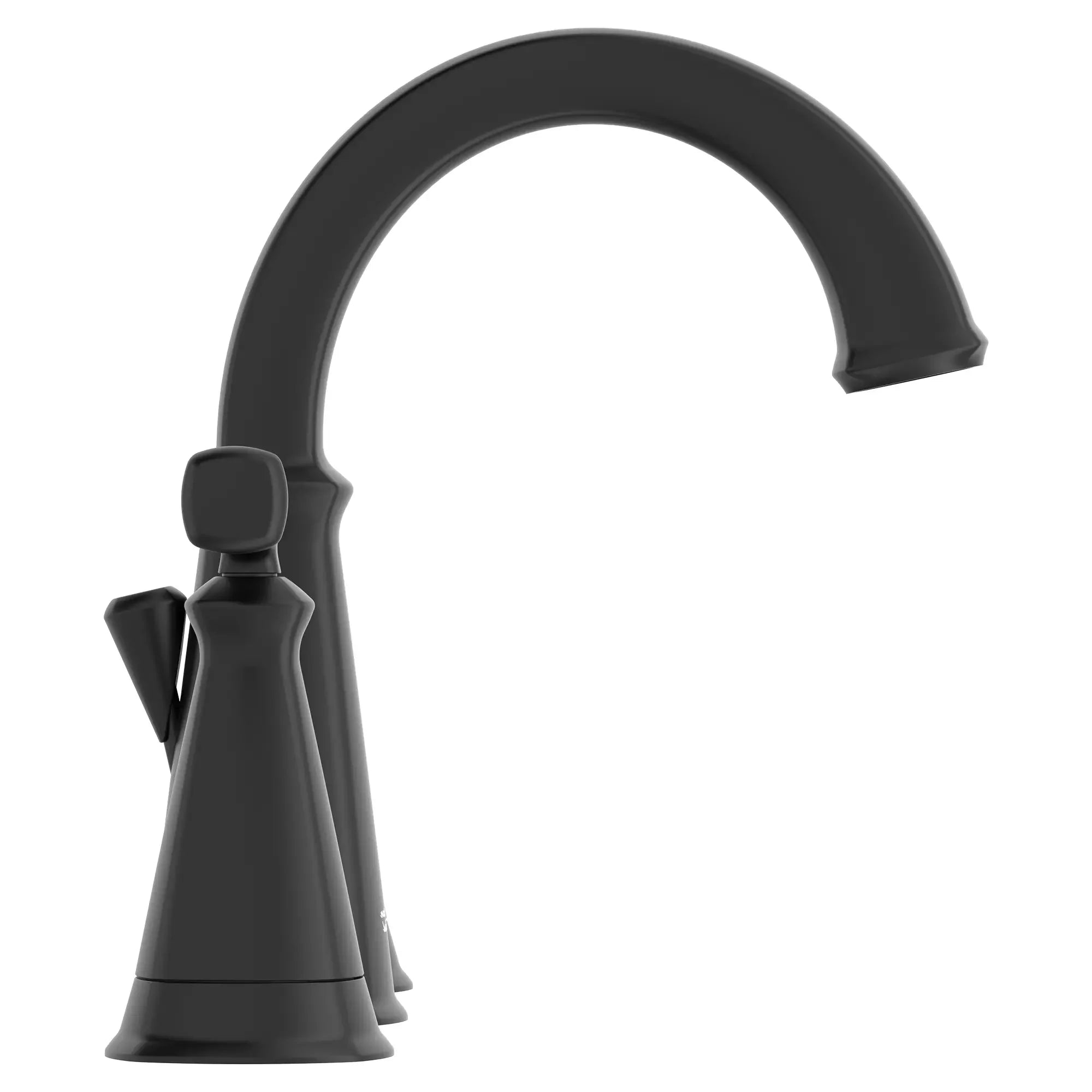 Edgemere® 8 Inch Widespread 2 Handle Bathroom Faucet - 1.2 GPM Low Flow, 4.5 L/min Water Saving - Brushed Nickel Lever Handles - Perfect for Modern Bathroom Vanities and Powder Rooms