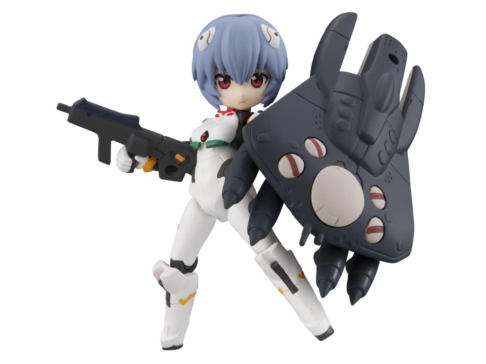 Desktop Army Rebuild of Evangelion Trading Figures - 3-Piece Collector's Box Set | Anime Model Kit for Display, Gifts & Evangelion Fans