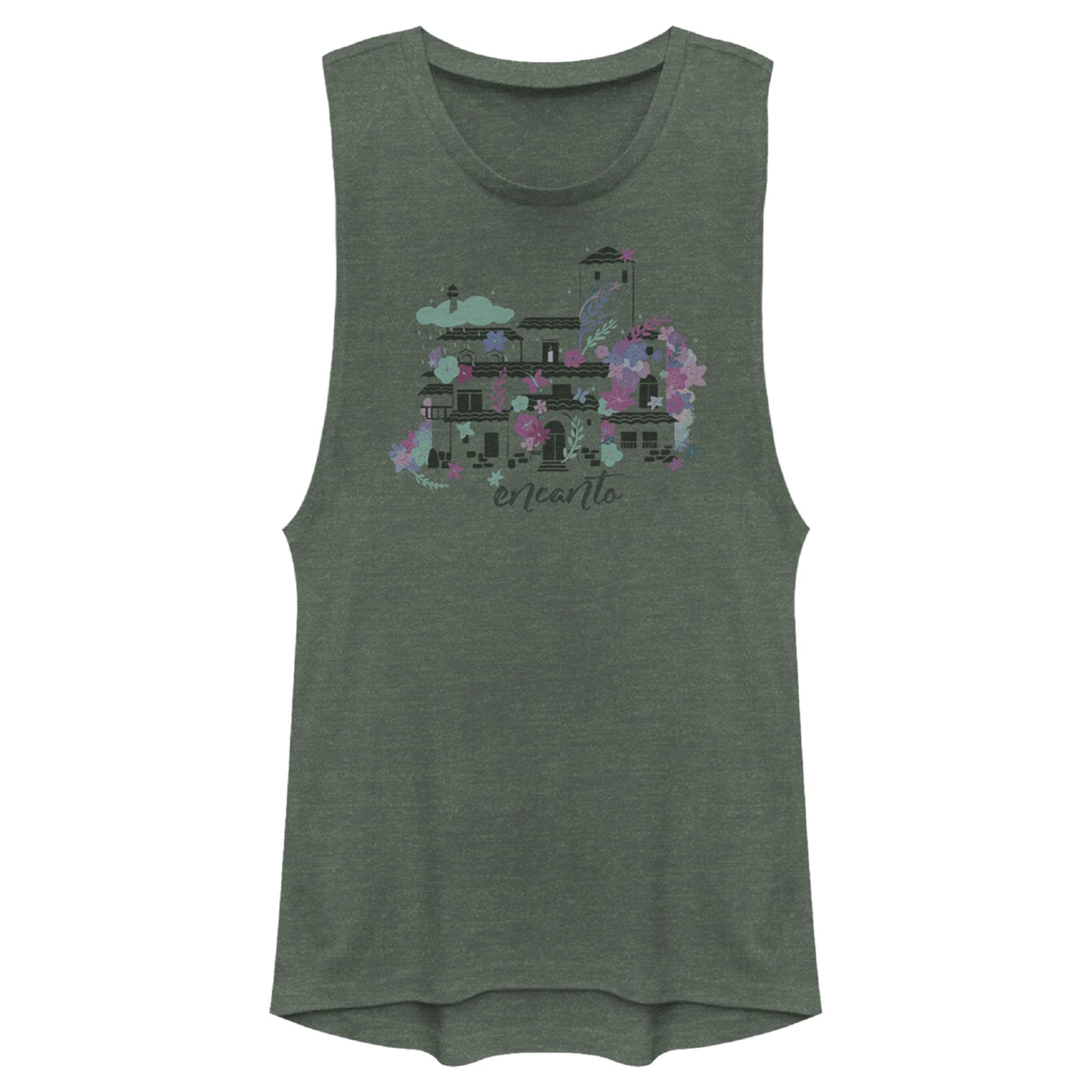 Disney Junior's Home Muscle T-Shirt for Kids - Soft Cotton Short Sleeve Graphic Tee - Perfect for Playtime, School, and Family Outings