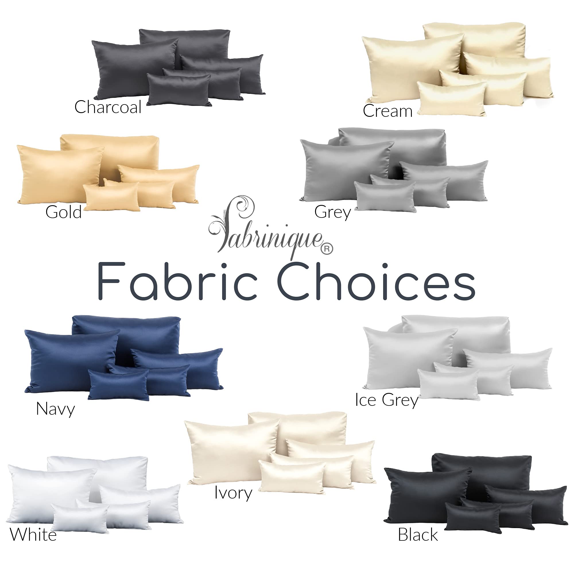 Fabrinique Handbag Insert Pillows Set - 5PC Custom Cushioned Purse Shapers for Small to XL Bags - Prevent Wrinkles & Damage (White, S-XL) - Perfect for Travel, Storage & Luxury Bag Protection