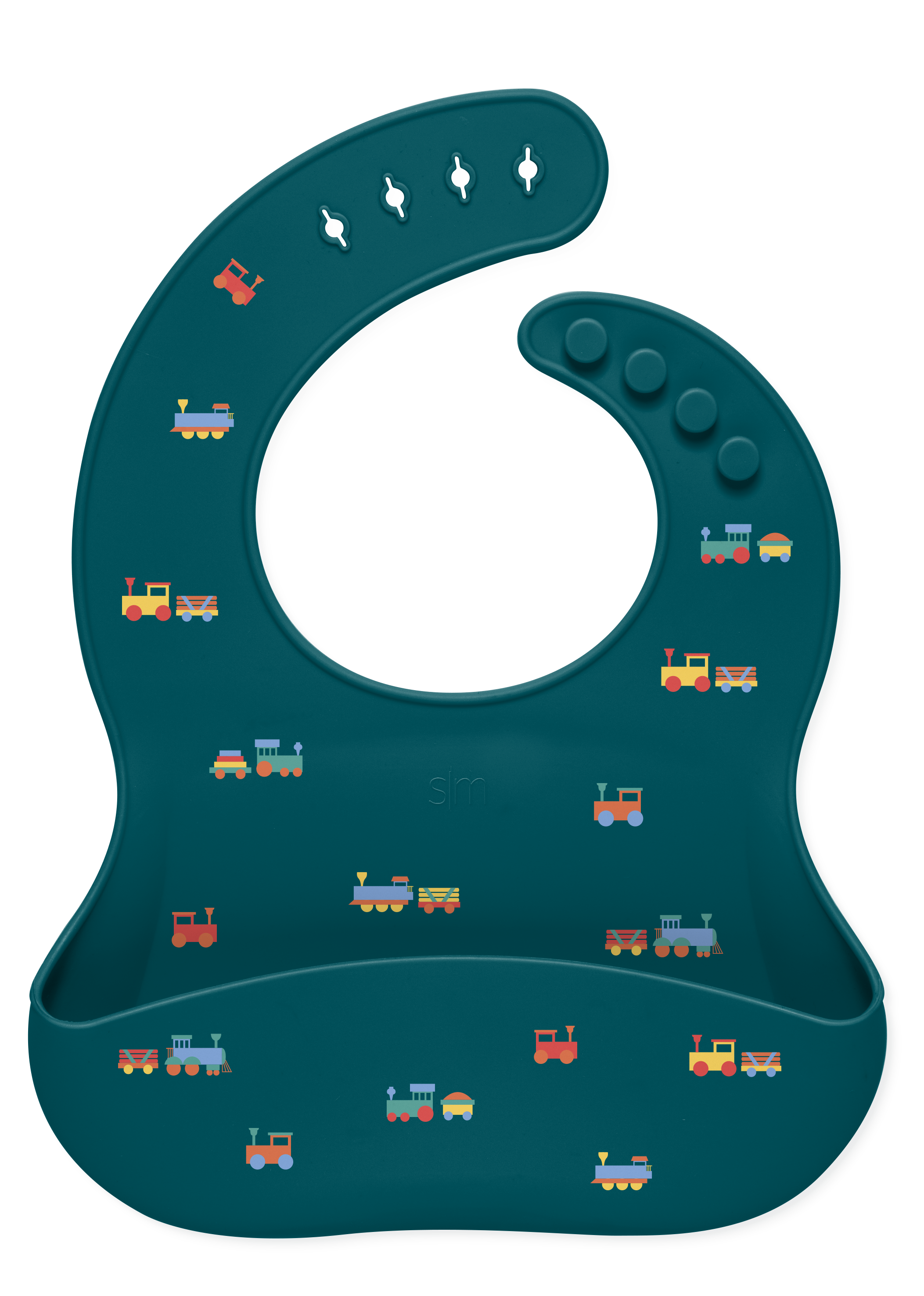 Bennett Silicone Baby Bib - Waterproof, Adjustable & Easy to Clean - Perfect for Feeding, Mealtime & Toddler Messy Play