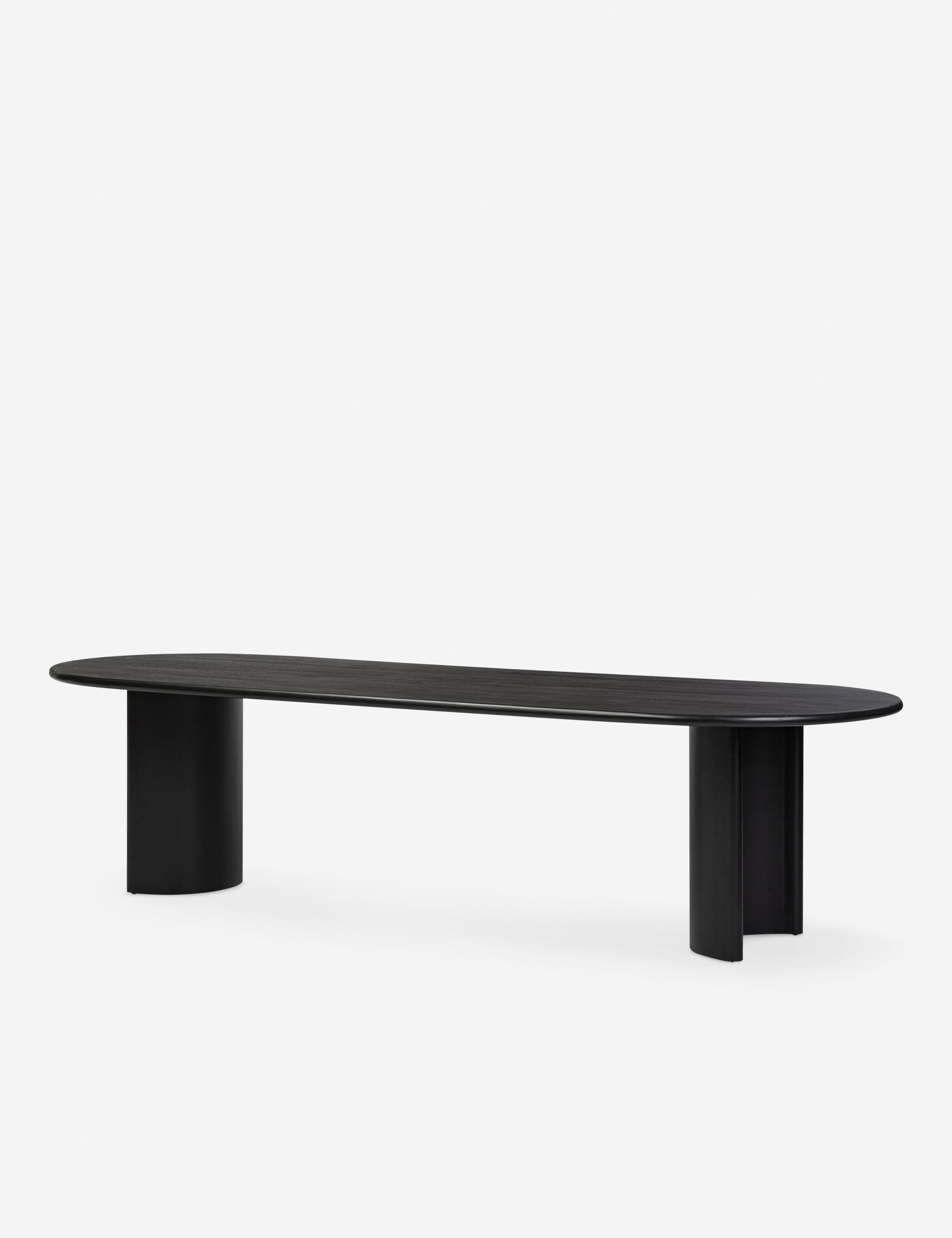 Gilda Oval Dining Table - Modern Wooden Kitchen Table for 6 - Perfect for Family Dinners & Entertaining Guests