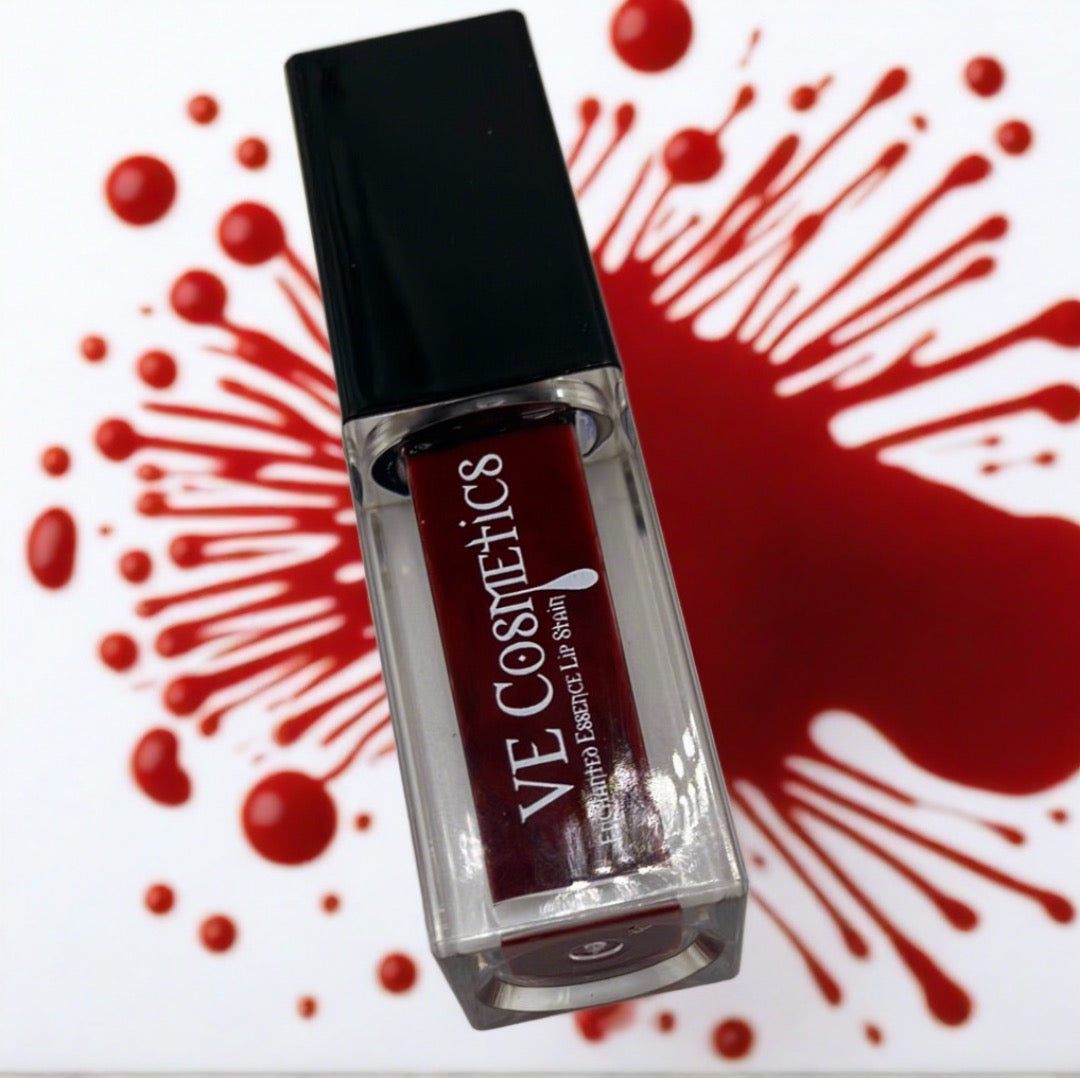 Enchanted Essence Long-Lasting Lip Stain - De Sang - Hydrating Matte Liquid Lipstick for All-Day Wear | Perfect for Date Night, Parties & Everyday Glam