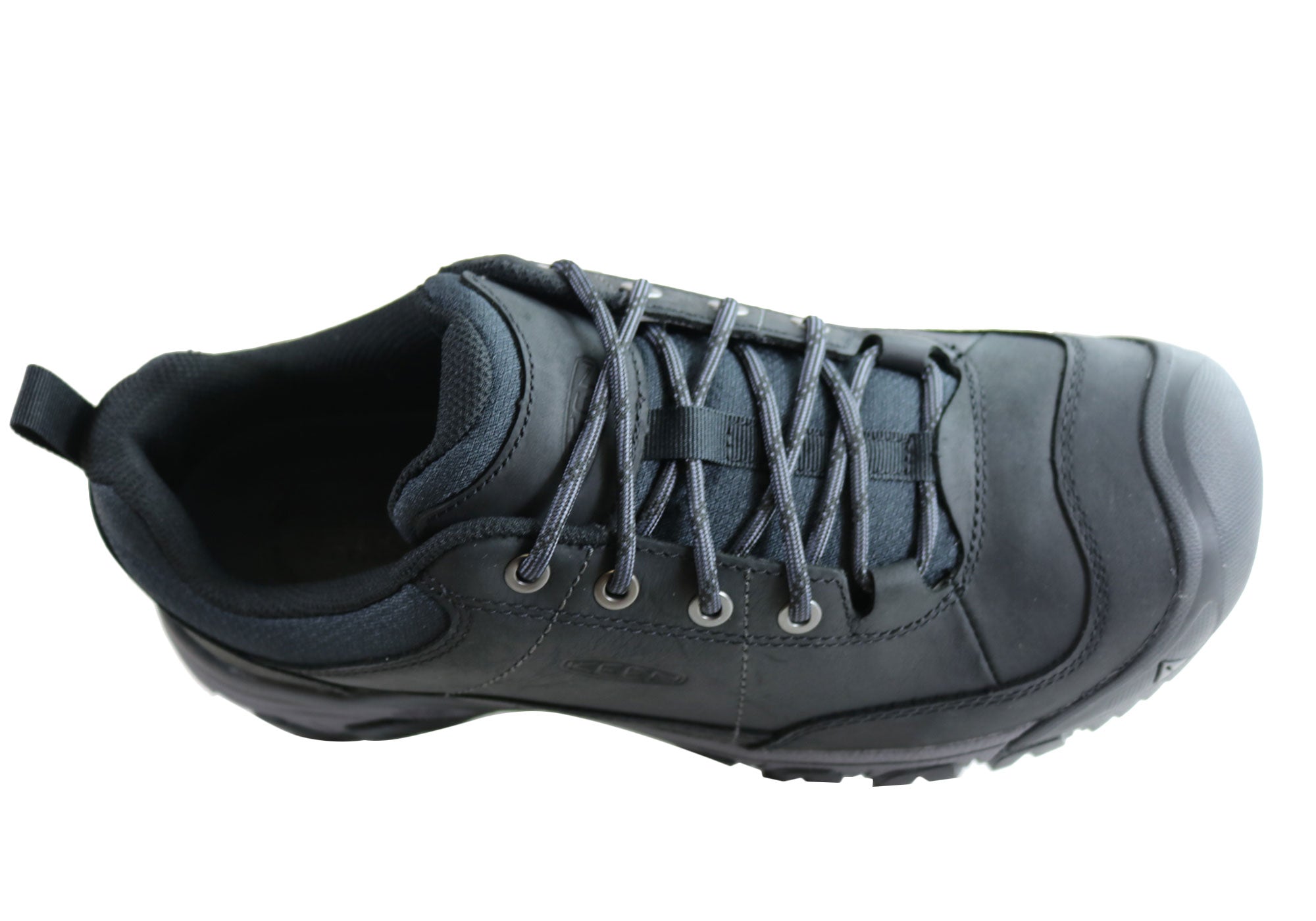 Keen Men's Targhee III Oxford Leather Hiking Shoes - Comfortable Lace-Up Walking Shoes for Outdoor Adventures & Casual Wear