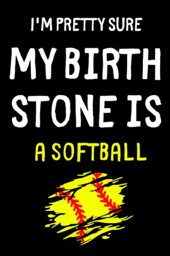 Softball Composition Notebook for Players & Pitchers - Perfect Softball Gifts for Girls, Training Journal & School Supplies | Great for Softball Practice, Team Gifts & Birthday Presents