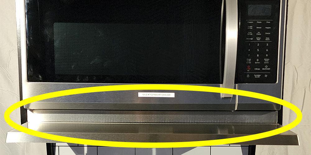 GE Spacemaker Adapter - Universal Microwave Mounting Bracket with Multiple Color Options (GEADAPT) | Perfect for Kitchen Remodeling & Appliance Installation