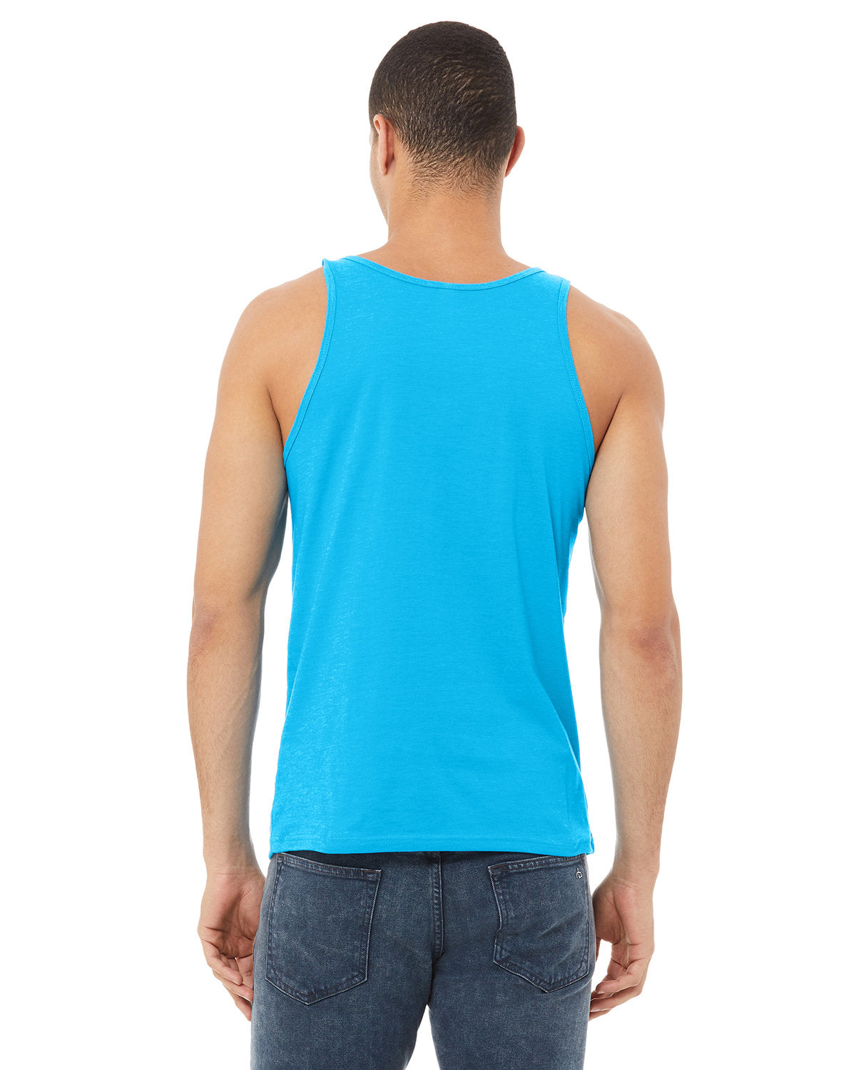 Bella + Canvas 3480CVC Unisex Heather CVC Tank Top - Soft Cotton Blend Casual Wear for Men & Women - Perfect for Gym, Lounge & Summer Outfits