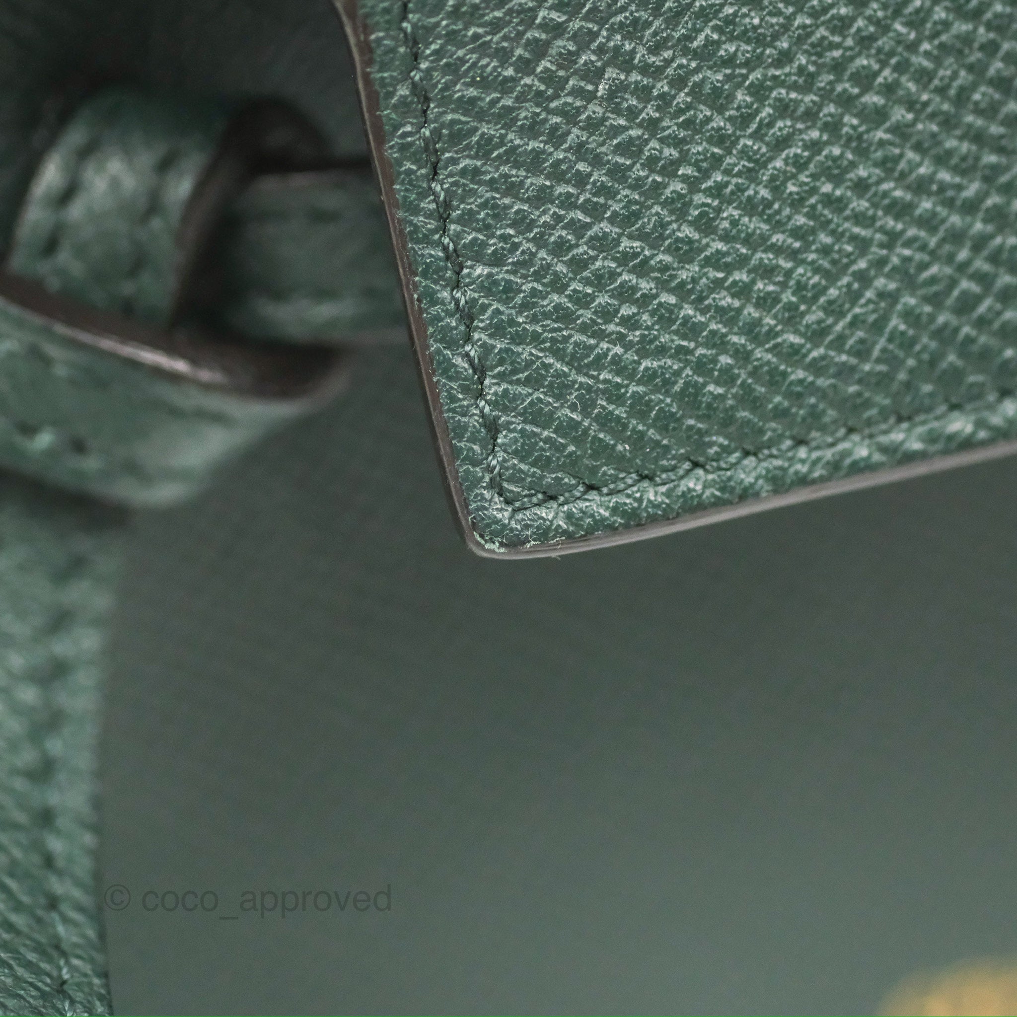 Celine Pico Belt Bag in Amazone Green Grained Calfskin with Gold Hardware - Perfect for Everyday Use, Travel & Fashion Accessories