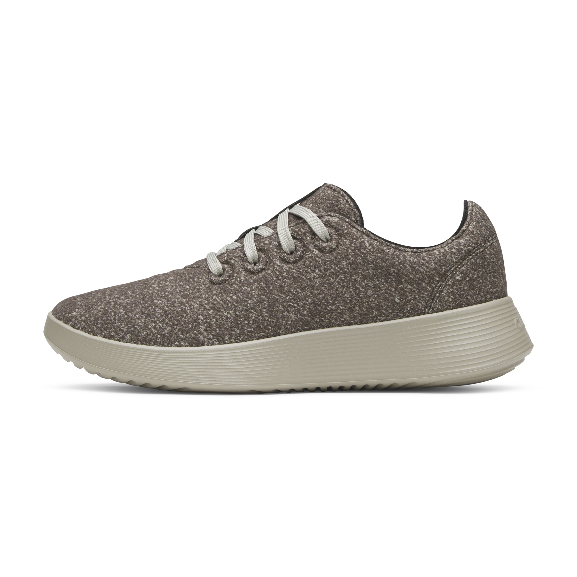 Women's Wool Runner Go Sneakers - Rustic Brown with Weathered Grey Sole | Comfortable & Eco-Friendly Shoes for Walking, Running & Casual Wear