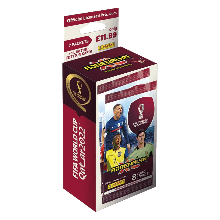 FIFA World Cup 2022 Soccer Adrenalyn XL Trading Cards Collection - Complete Multiset for Collectors & Fans | Perfect for Game Nights, Sports Memorabilia Displays & Gift Giving