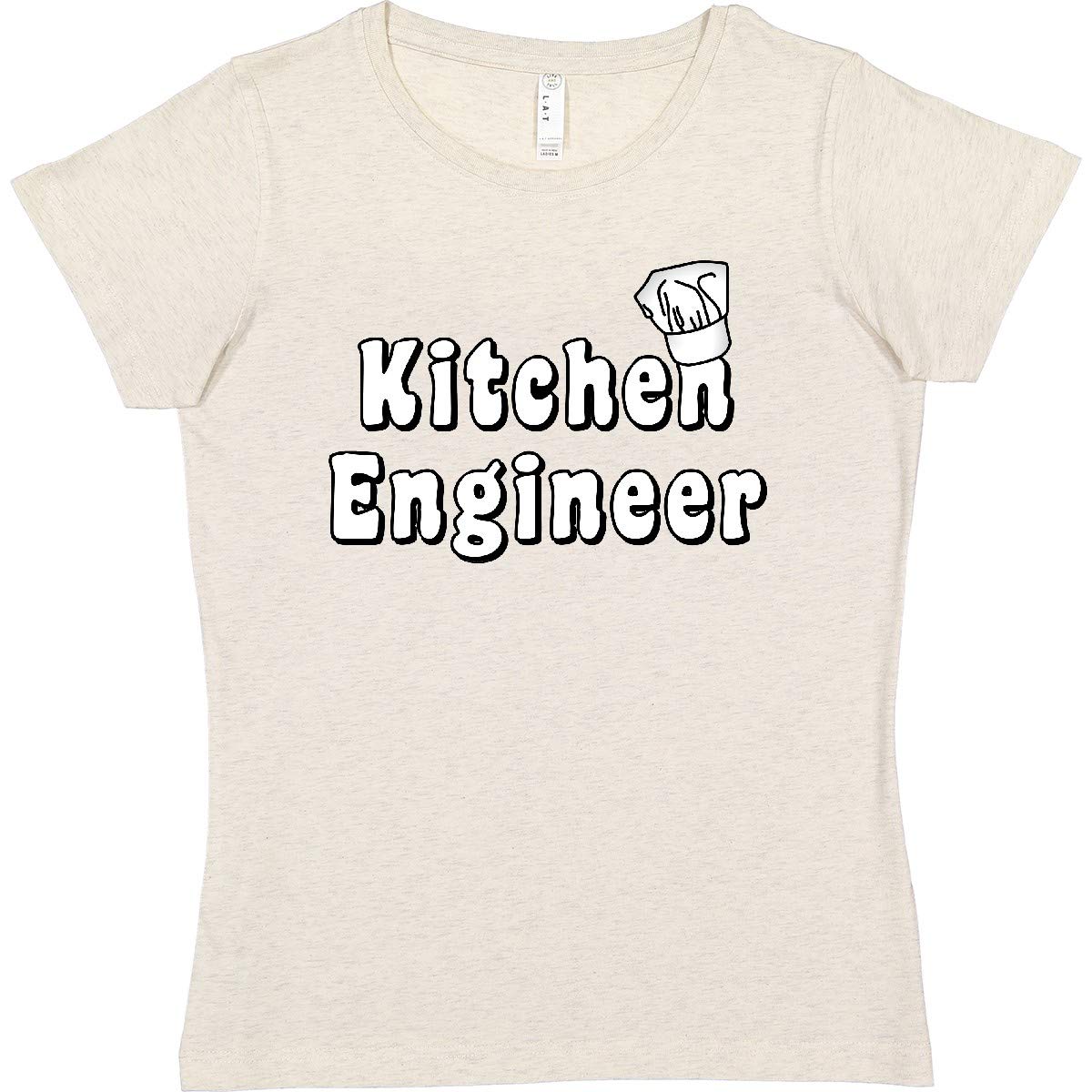 Inktastic Kitchen Engineer Women's T-Shirt - Funny Cooking Graphic Tee for Chefs & Food Lovers - Perfect for Cooking Classes, Restaurants & Culinary Gifts