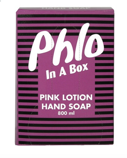 Simoniz Phlo in a Box Pink Lotion Hand Soap Refill - 800ml (Pack of 12) | Moisturizing & Gentle for Dry Hands | Perfect for Home, Office & Commercial Use