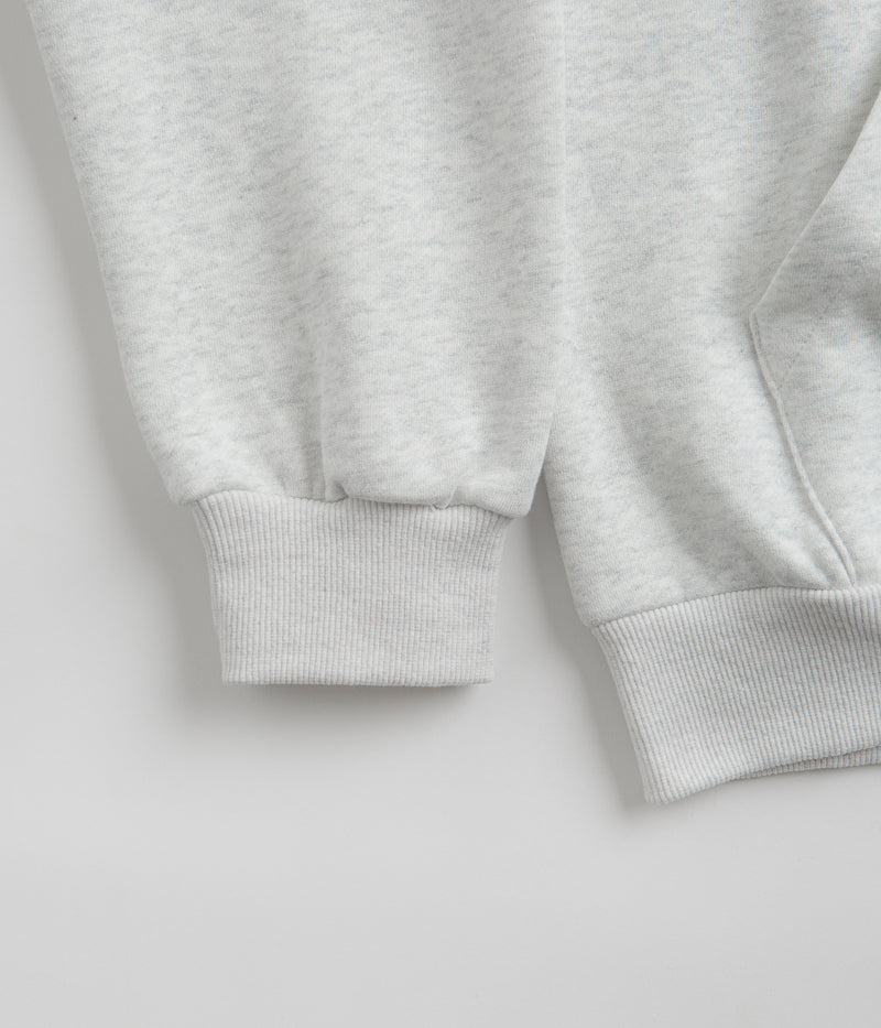 Butter Goods Dragonfly Embroidered Hoodie for Men & Women - Ash Grey Cotton Pullover Sweatshirt | Streetwear Fashion, Casual Wear, Outdoor Activities