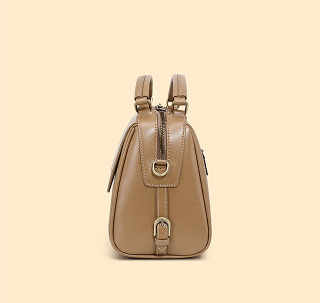 Stylish Genuine Leather Crossbody Purse for Women - Fashionable & Durable Handbag for Daily Use, Work, and Travel