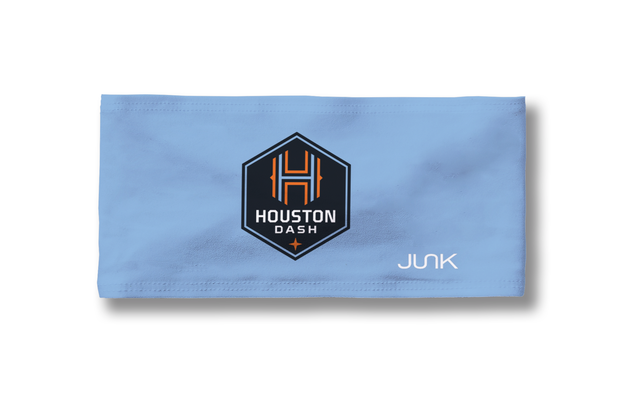 Houston Dash Logo Blue Big Bang Lite Headband - Adjustable Sports Headband for Women & Girls - Perfect for Soccer, Running, Workouts & Active Lifestyle