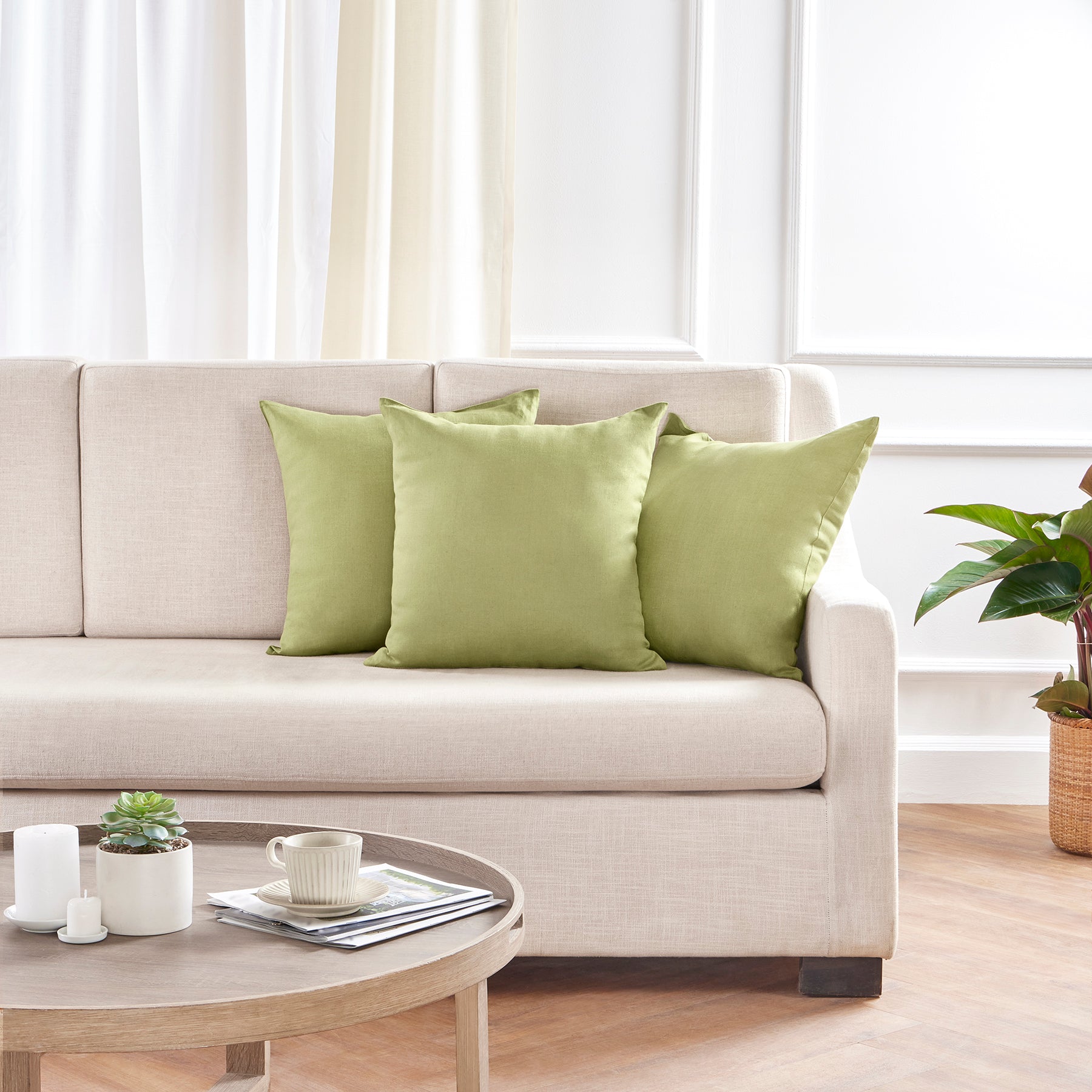 Montauk Pillow Cover - Soft & Stylish Decorative Pillow Case for Couch, Bed, Sofa - Perfect for Home Decor & Living Room Accents