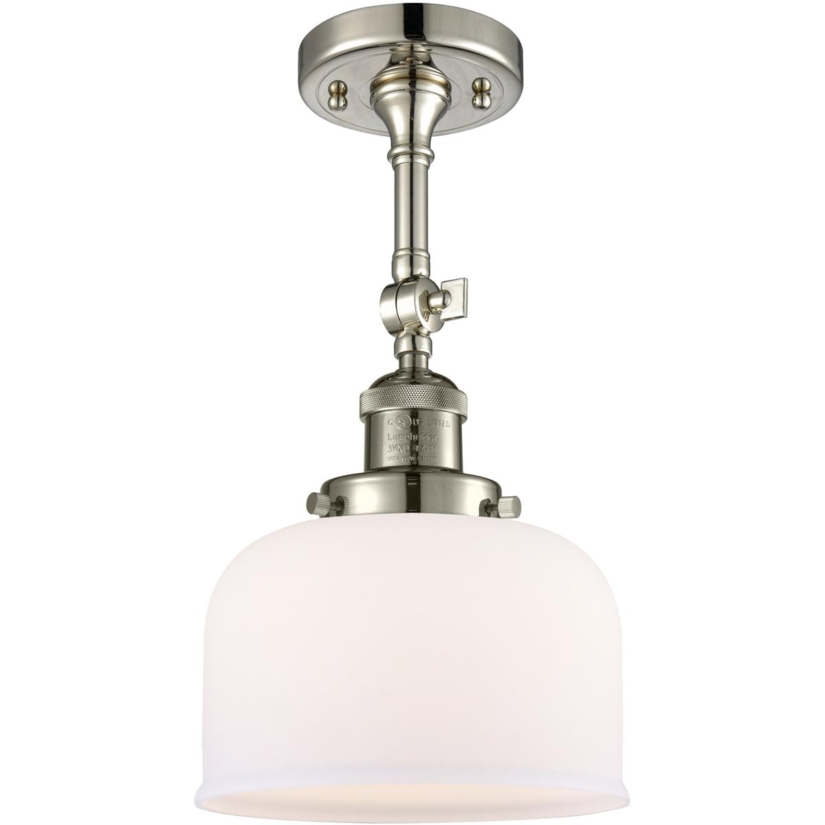 Innovations INNO203-PN-G71-LED Modern LED Wall Sconce Light Fixture - Polished Nickel Finish - Energy Efficient Indoor Lighting for Bedroom, Living Room & Hallway