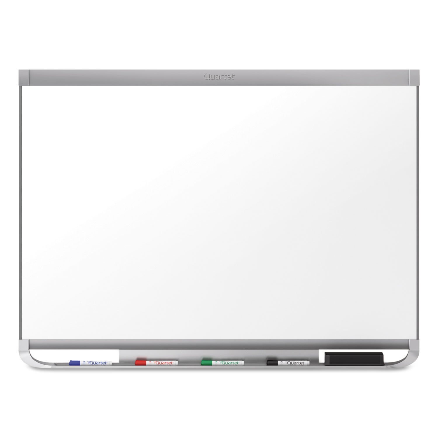 Quartet Magnetic Whiteboard 4' x 3' - Porcelain Dry Erase Board with Graphite Frame | Premium Office & Classroom Whiteboard for Presentations, Teaching & Home Organization (P554GP2)