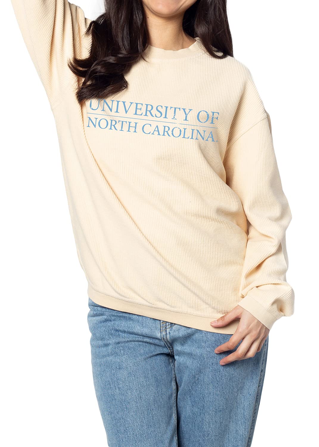 Chicka-D Women's Cable Knit Sweatshirt - Soft Cotton Pullover for Casual Wear, Office & Fall Outfits | Cozy & Stylish Winter Layering Essential