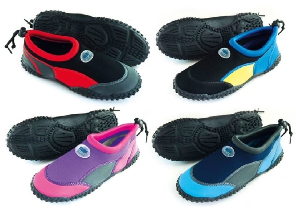 Surf State Toggle Beach Water Shoes - Quick Dry Aqua Shoes for Men & Women with Non-Slip Sole | Perfect for Beach, Pool, Surfing & Water Sports