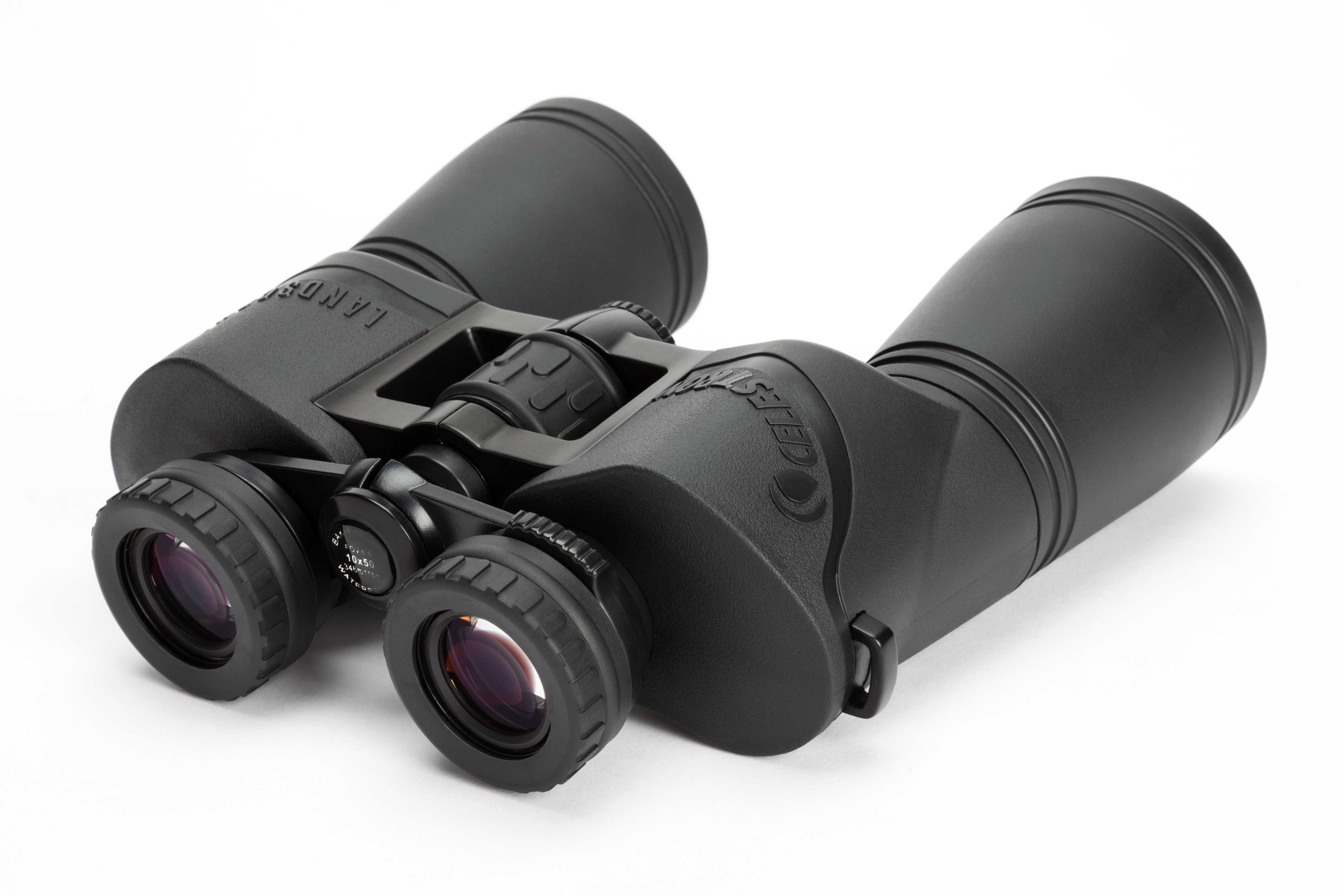 LandScout 10x50mm Porro Prism Binoculars for Adults - High Power Waterproof Binoculars for Bird Watching, Hunting, Hiking & Outdoor Adventures