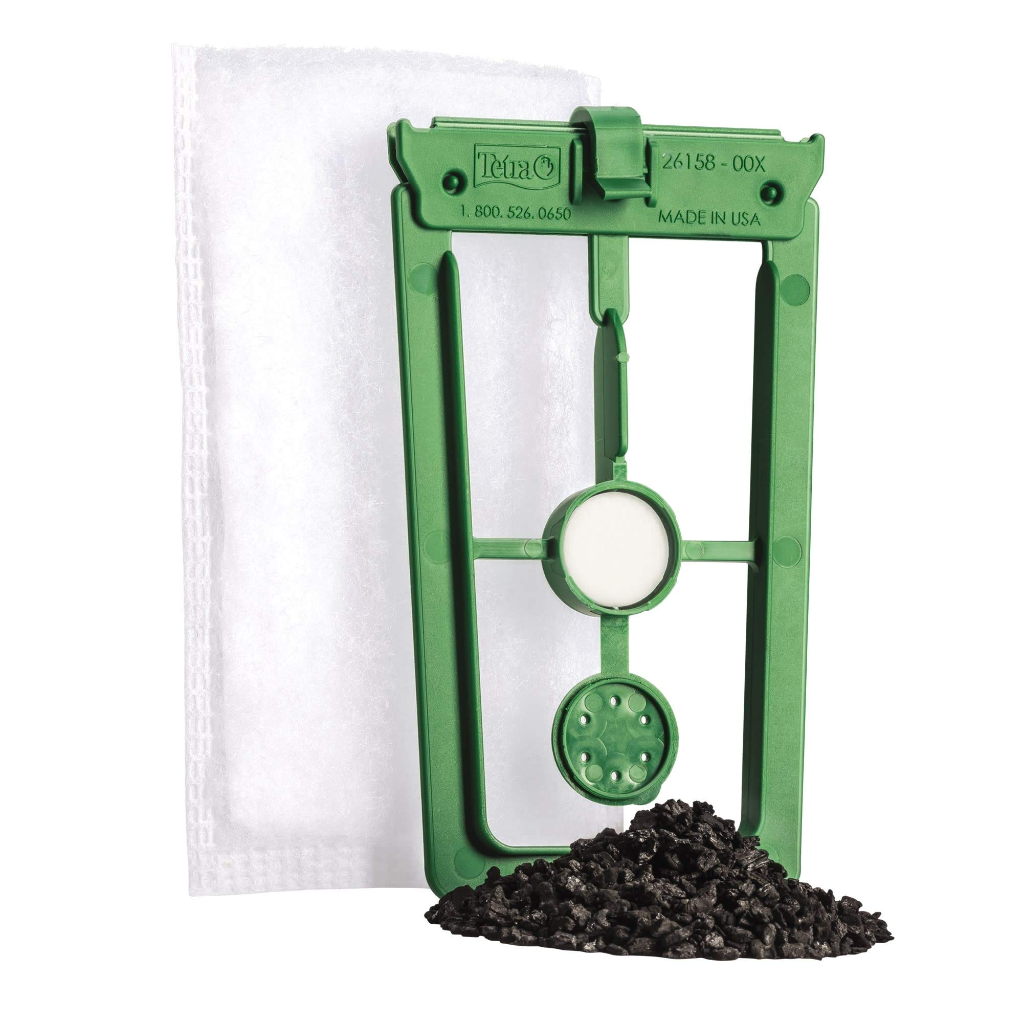 Tetra 41002 Stay Clean Bio-Bag Medium 8 Pack - Eco-Friendly Fish Tank Waste Disposal Bags for Aquarium Maintenance & Water Change | Perfect for Freshwater & Saltwater Tanks