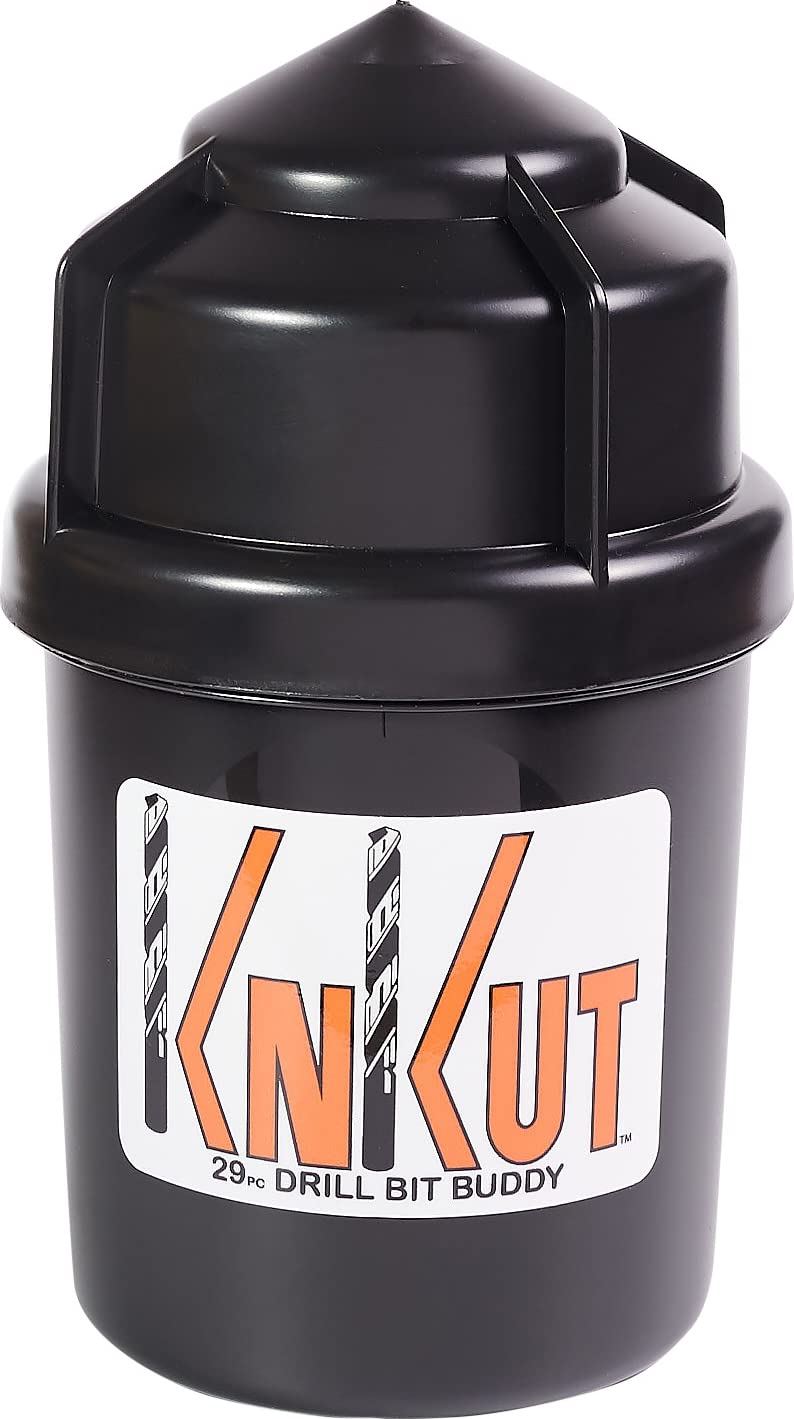 KnKut 29-Piece Drill Bit Set - Jobber Length 1/16