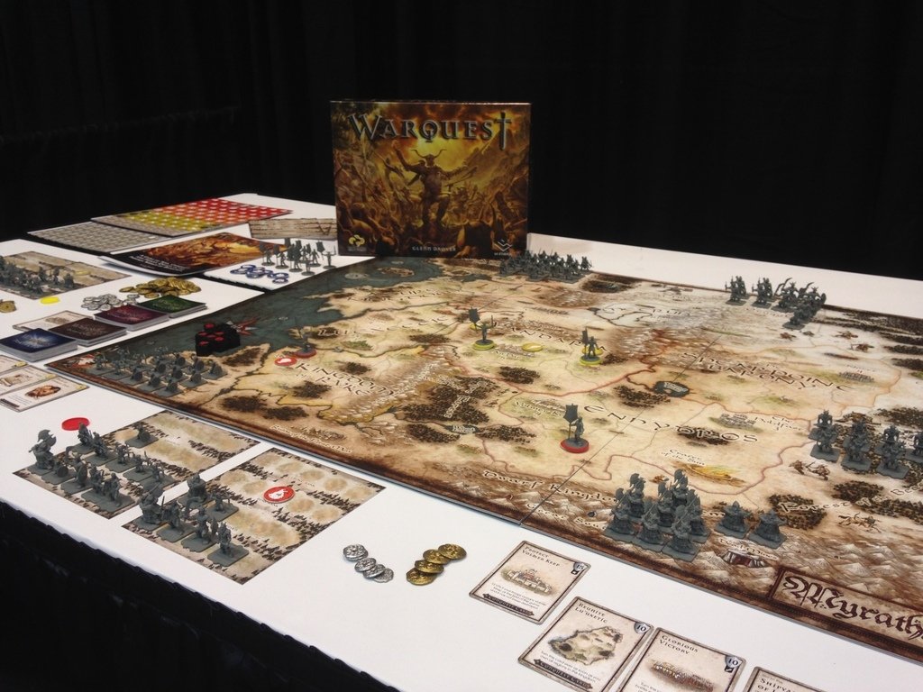 Warquest Strategy Board Game by Mr B Games - Epic Fantasy Adventure for Family Game Nights & Friends Gatherings