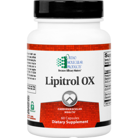 Orthomolecular Lipitrol OX - Premium Weight Management Supplement for Metabolism & Fat Loss | Supports Healthy Lifestyle & Fitness Goals
