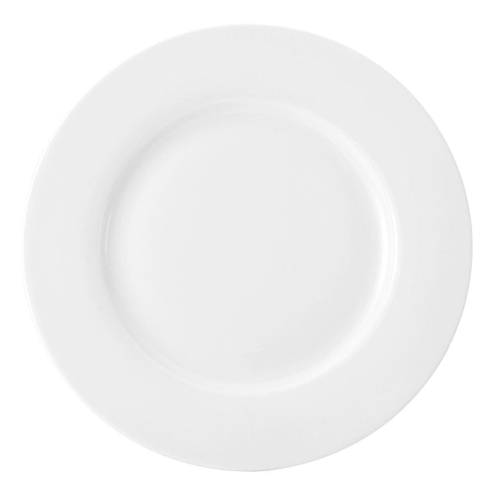 Premium Lucerne White 12-Piece Dinnerware Set - Service for 4 - Elegant Porcelain Plates, Bowls & Mugs - Perfect for Family Dinners, Dinner Parties & Holiday Entertaining