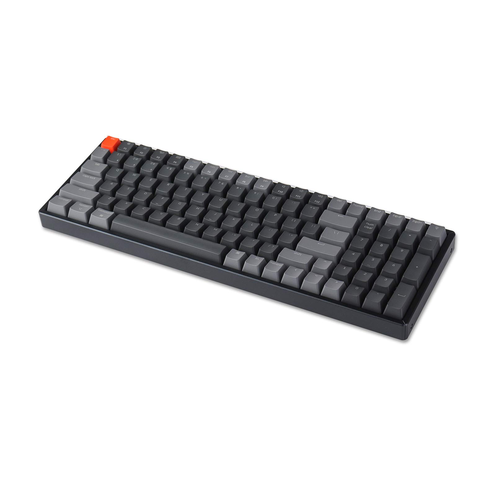 Keychron K4 V2 Wireless Mechanical Keyboard - 100-Key Compact Design, RGB Backlit, Gateron Brown Switches, Bluetooth/USB Wired for Mac & Windows, Aluminum Frame | Perfect for Gaming, Office Work & Programming
