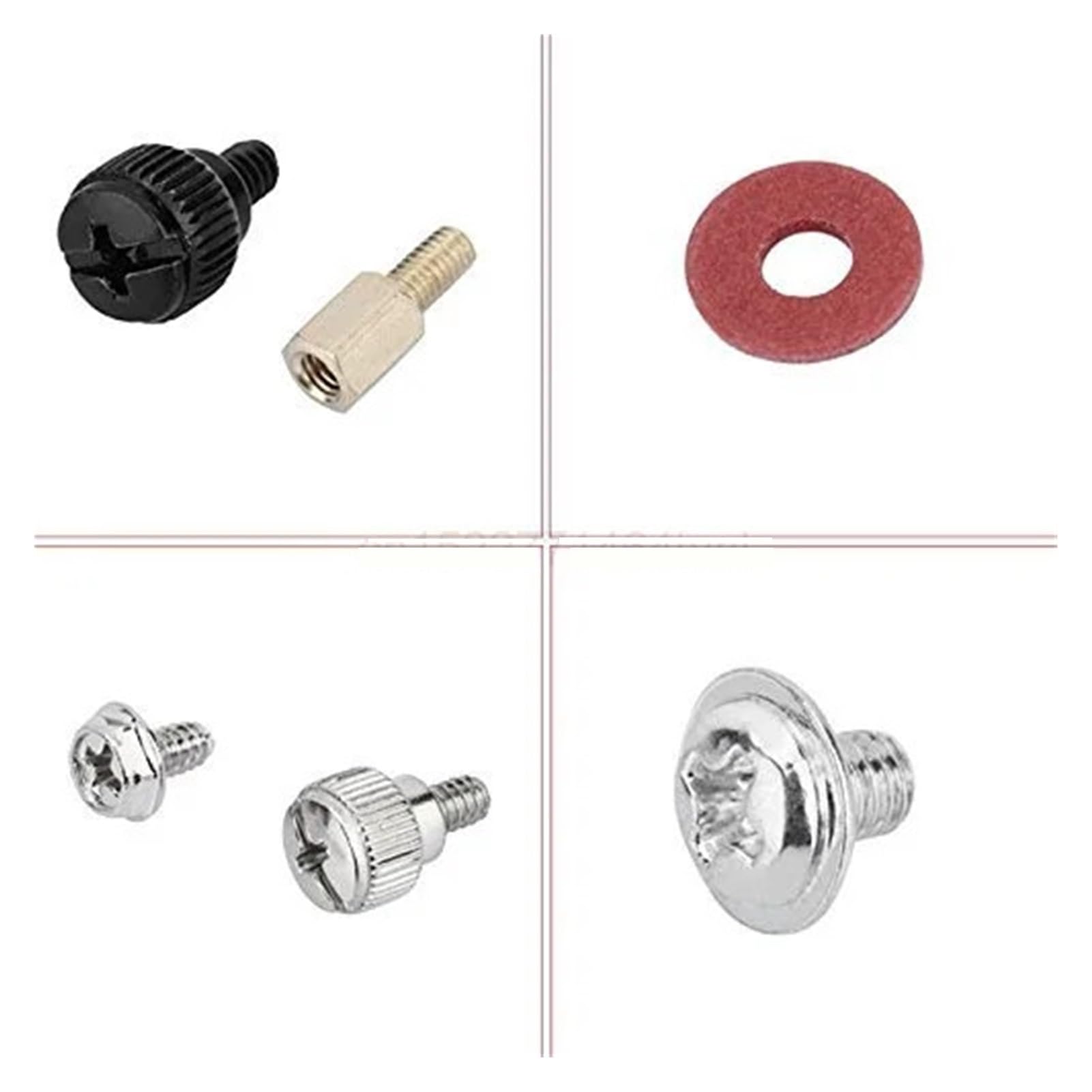 XipcO 228pcs Computer Screw and Standoff Kit - Motherboard Mounting Hardware Set for PC Build, Repair & Maintenance - Perfect for DIY Computer Assembly and Upgrades