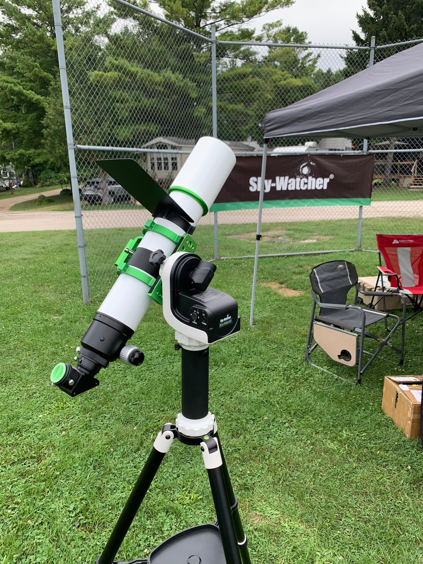Heliostar 76 H Alpha Solar Telescope with SolarQuest Mount Kit - Professional Solar Observation Equipment for Astronomy Enthusiasts & Astrophotography