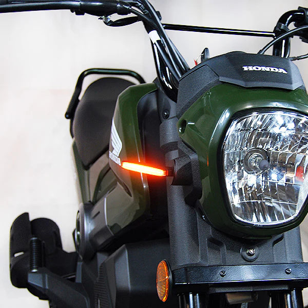 Honda Navi Front Turn Signals for 2022-Present Models - LED Amber Indicators for Enhanced Visibility & Safety - Perfect for Urban Commuting & Motorcycle Upgrades
