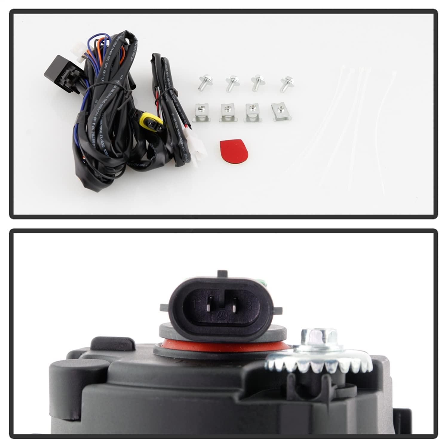 2019-2020 Dodge Ram 1500 OEM Style Halogen Fog Lights with Universal Switch - Clear Lens - Perfect for Night Driving & Off-Road Adventures (Does Not Fit 2500/3500 Models)
