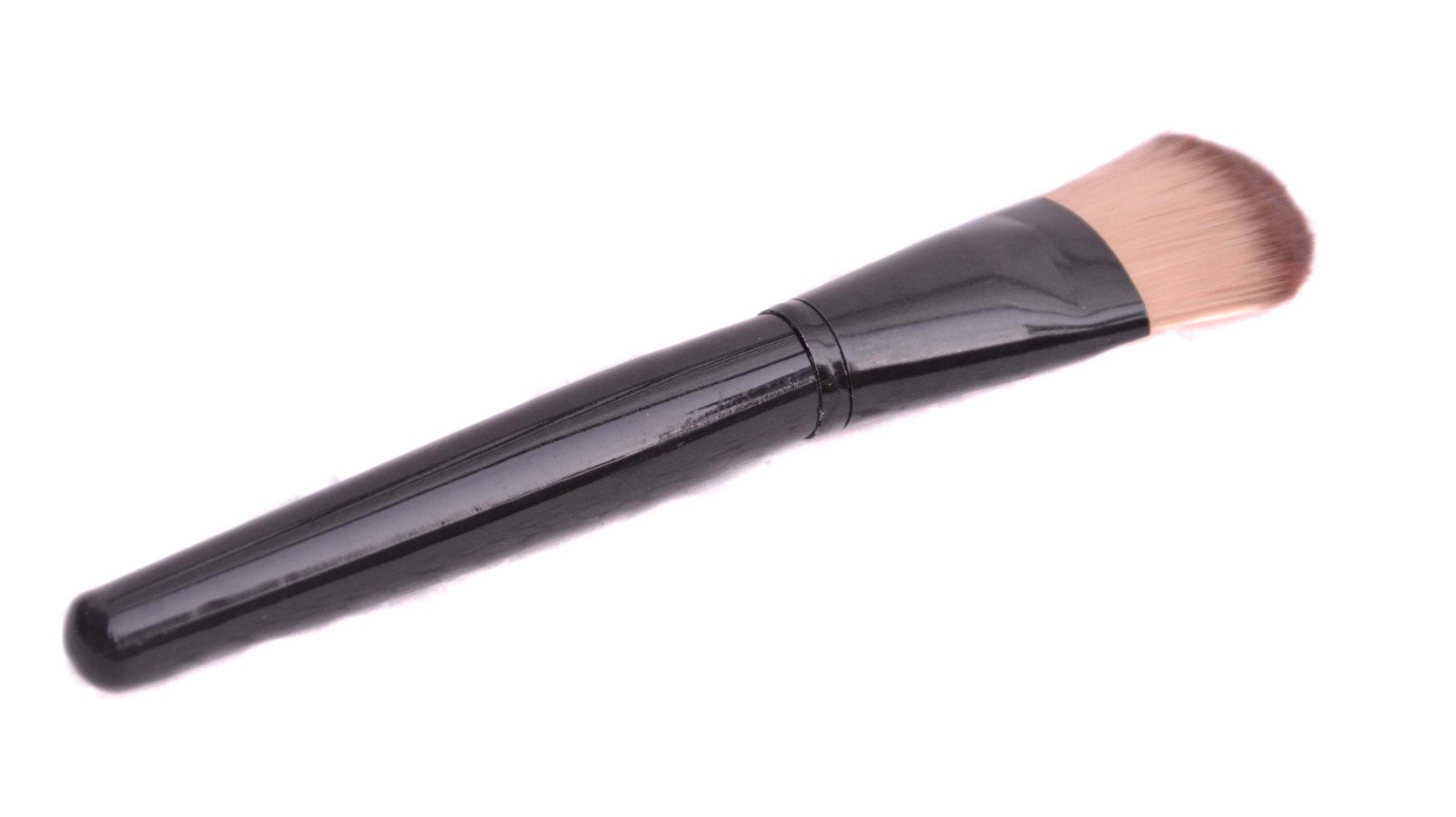 FOK Single Makeup Brush - Foundation & Powder Blender Brush with Synthetic Bristles - Perfect for Liquid, Cream & Mineral Makeup Application