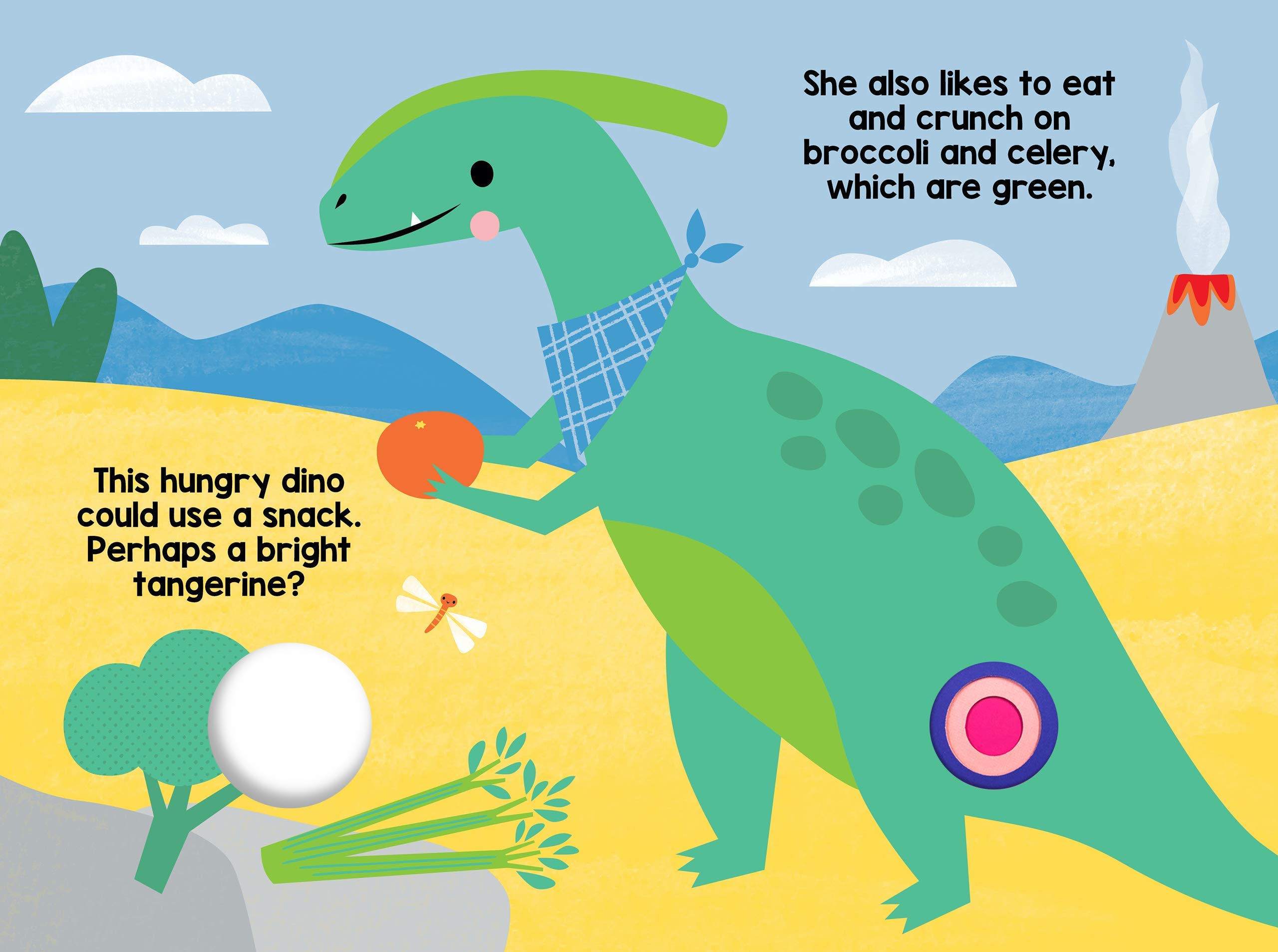 Dino Colors - Interactive Board Book for Kids with Fun Cutouts - Perfect for Early Learning & Bedtime Reading