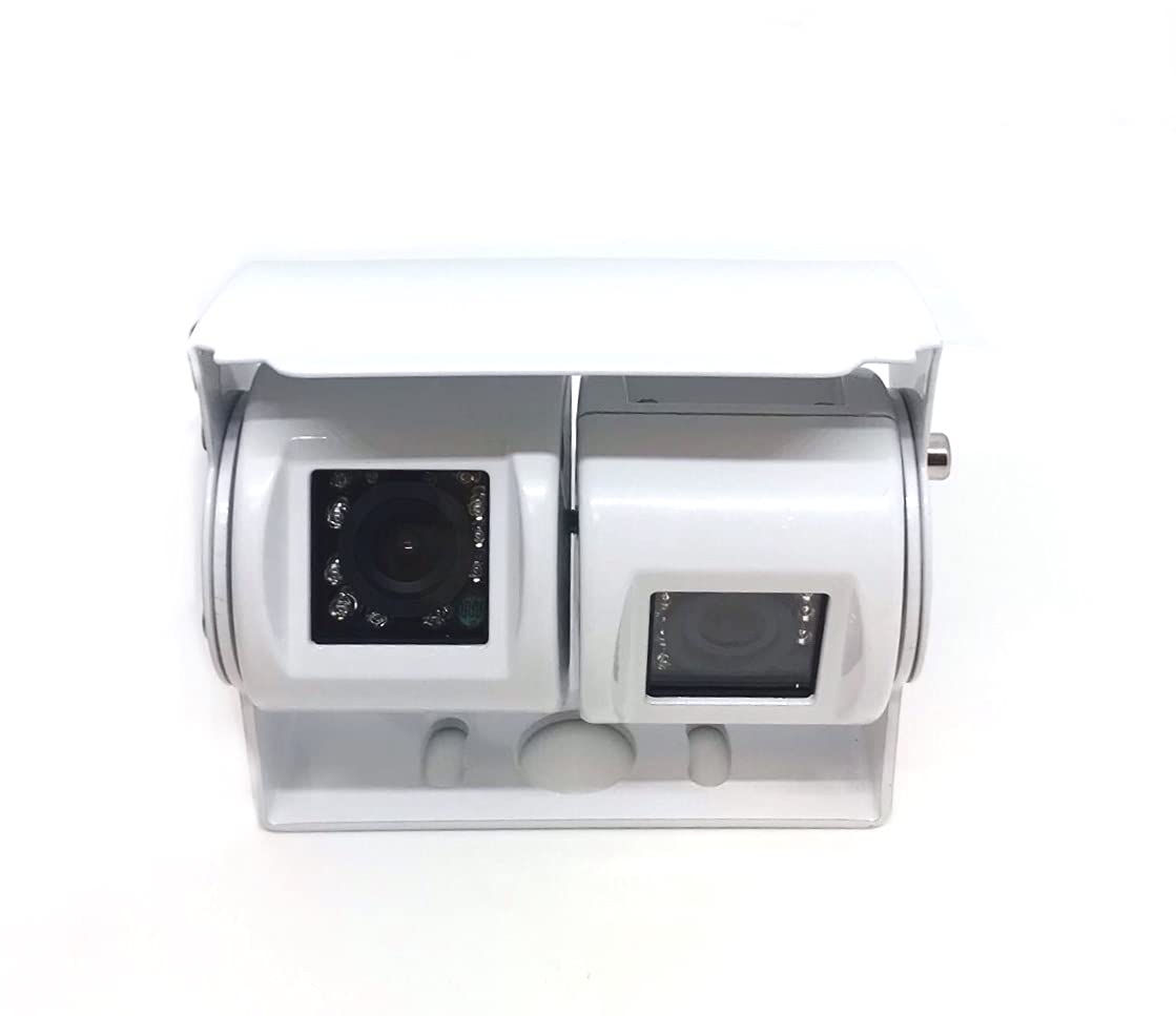 12V Dual Rear View Backup Camera for Motorhome & Van - 7