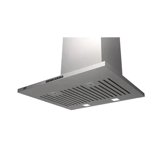 Beko BRH60CX 60cm Pyramid Canopy Rangehood - Stainless Steel Kitchen Exhaust Hood - Ex Display Stock - Perfect for Modern Open-Plan Kitchens & Cooking Areas