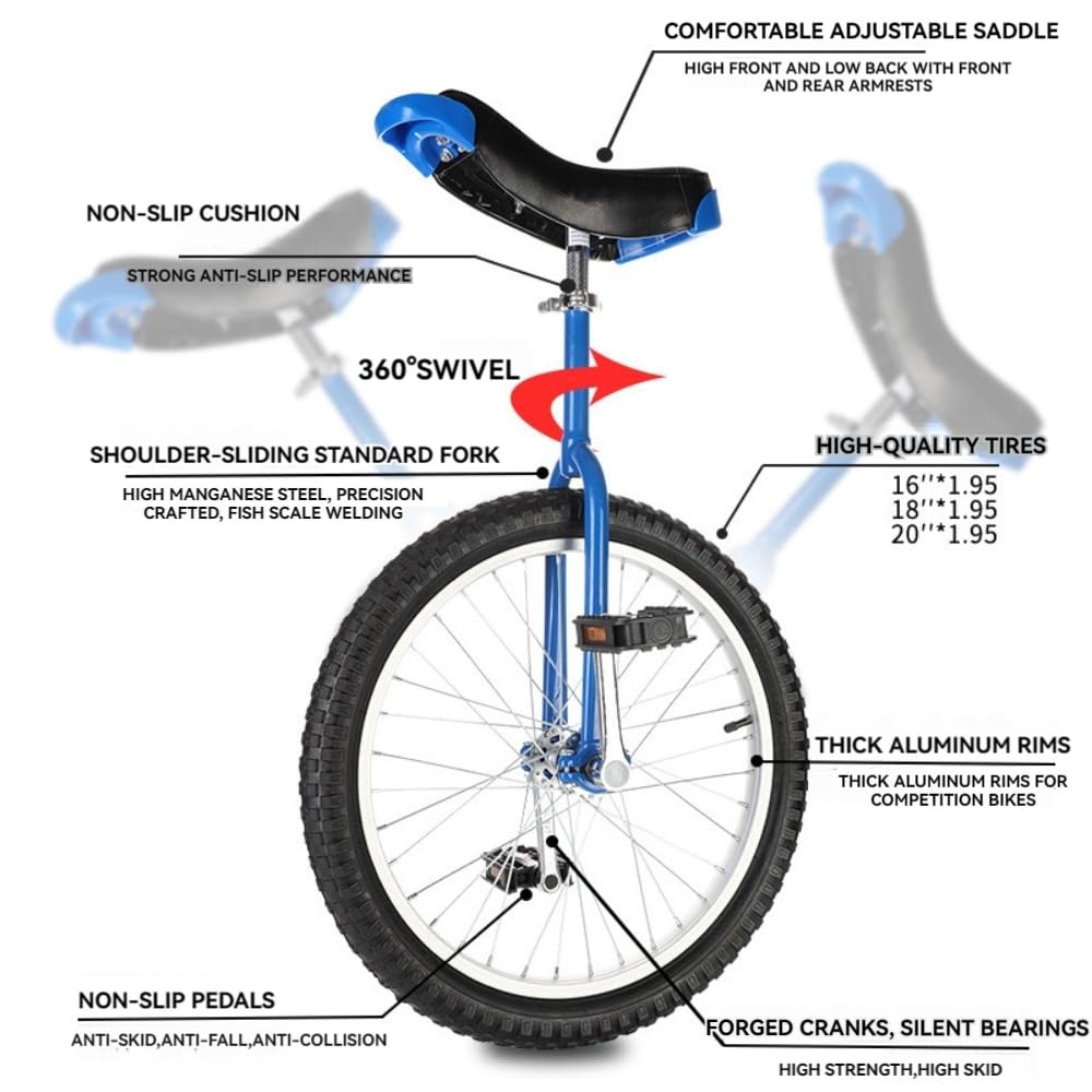 **Adjustable Adult Unicycle - 18