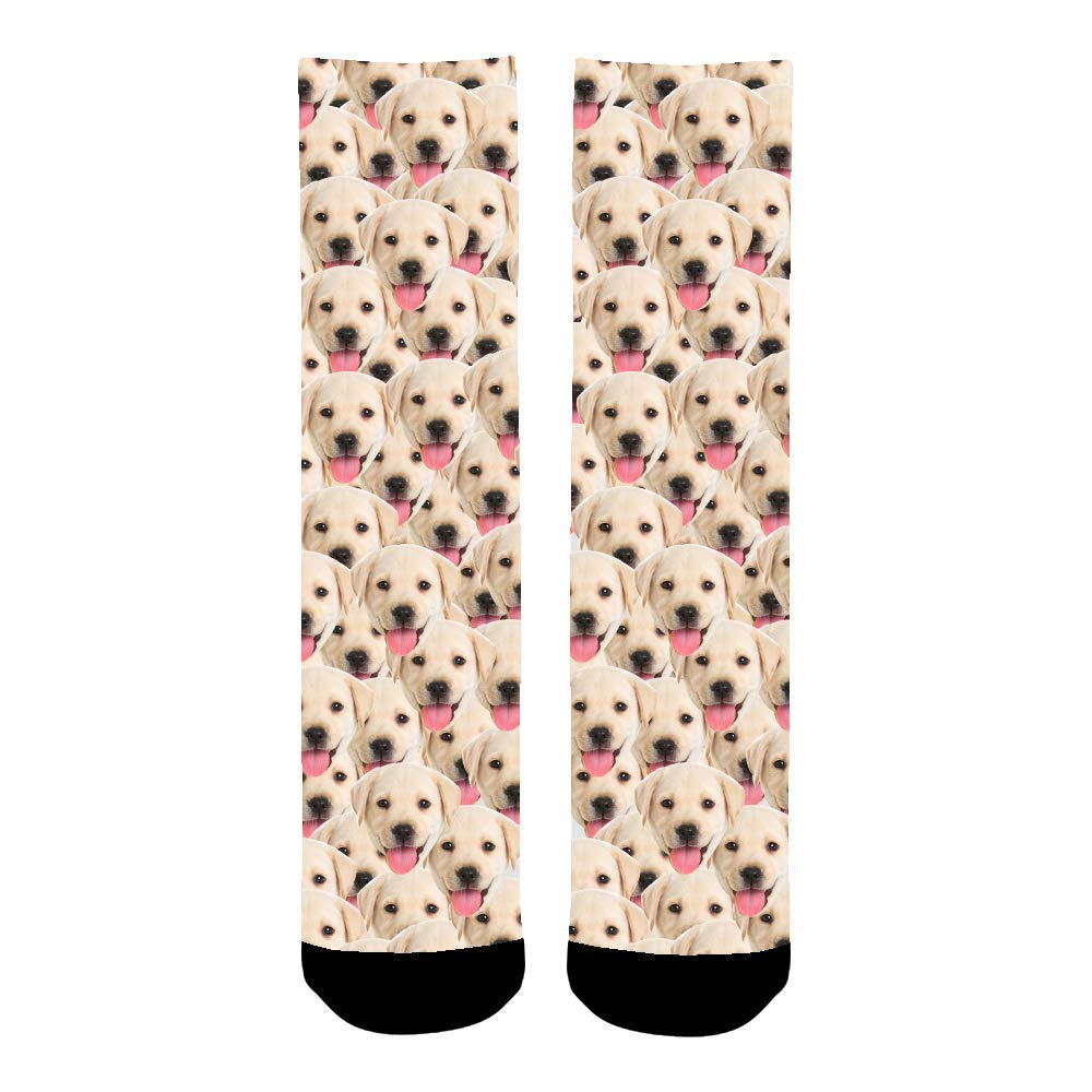Custom Photo Socks - Personalized Face Socks for Men & Women | Upload Family Pictures | Unique Gift for Birthdays, Christmas & Couples - Fun Novelty Socks for Parties, Holidays & Special Occasions