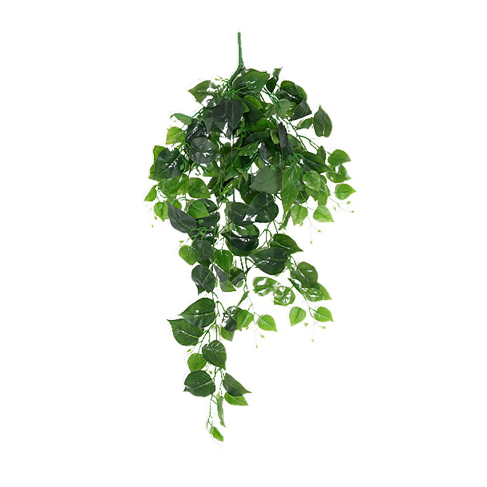 Artificial Ivy Vine Leaves - Realistic Fake Green Plant Hanging Decor for Wall, Home & Garden - Perfect for Indoor/Outdoor Wedding, Party & Room Decoration