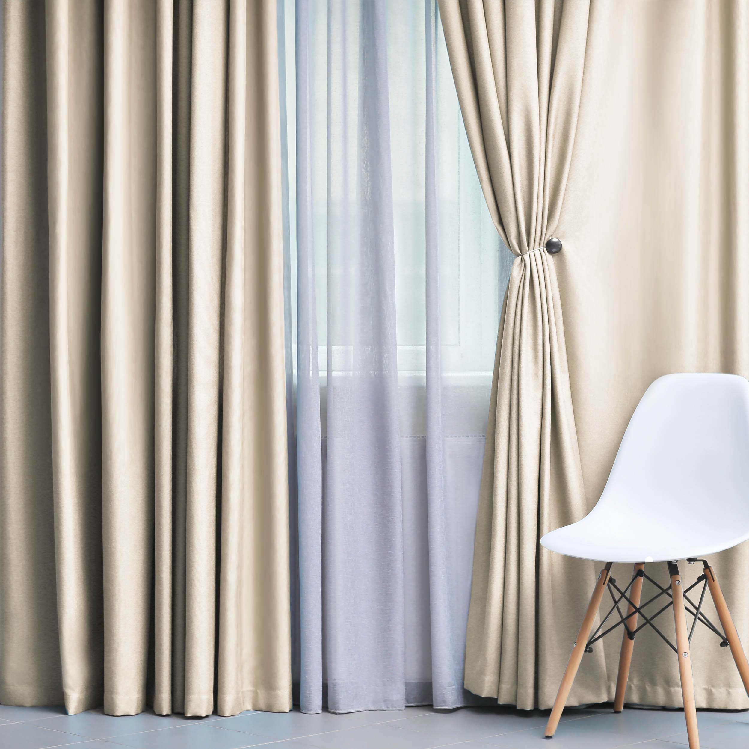 Blackout Curtains for Bedroom - Solid Classic Modern Grommet Curtain Set for Living Room, Nursery & Home Theater - Light Blocking Thermal Insulated Window Drapes