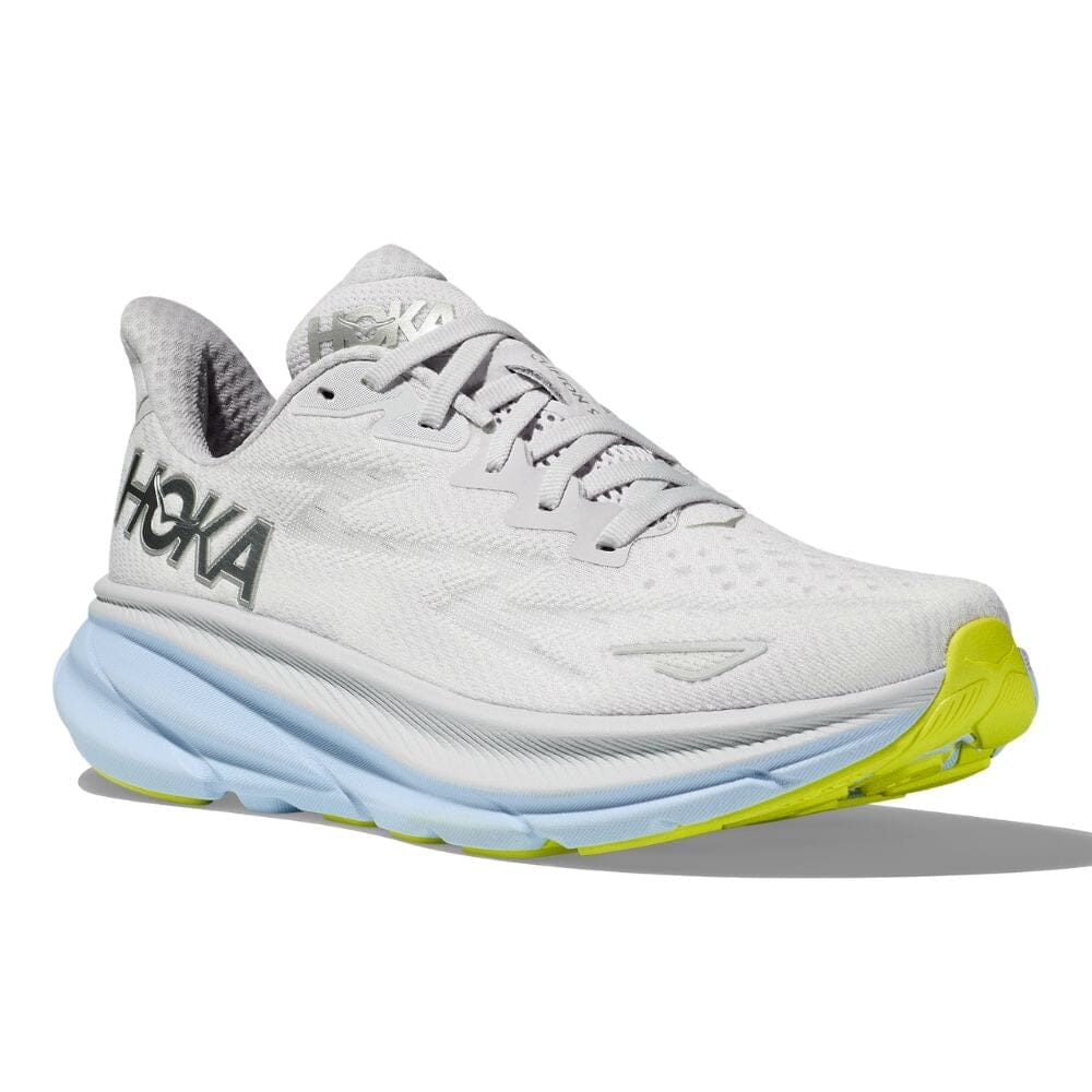 Hoka Women's Clifton 9 Wide Running Shoes - Lightweight Cushioned Sneakers for Road Running, Jogging & Walking - Comfortable Athletic Shoes for Women with Arch Support