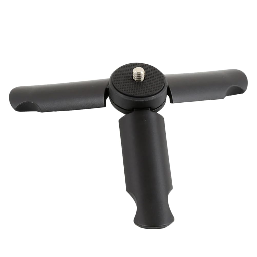 Housoutil Mini Tripod Stand for iPhone Android Smartphones - Compact Lightweight Portable Phone Tripod with Adjustable Height for Vlogging, YouTube, Travel & Indoor Photography