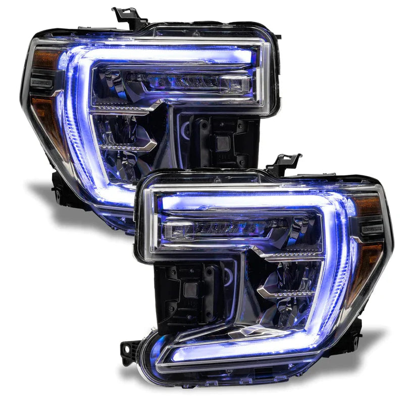 GMC Sierra 1500 Multicolor RGBW Daytime Running Light DRL Boards for 2019-2021 Models - Upgrade Your Truck Lighting for Night Driving & Off-Road Adventures